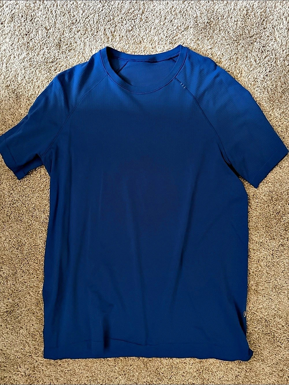 lululemon Metal Vent Tech Short-Sleeve Shirt Blue